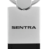 Nissan Sentra Duo Leather / Chrome Key Chain Fob - Official Licensed