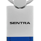 Nissan Sentra Duo Leather / Chrome Key Chain Fob - Official Licensed
