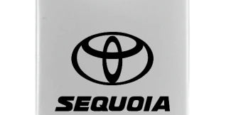 Toyota Sequoia Duo Leather / Chrome Key Chain Fob - Official Licensed