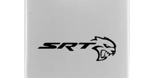 Dodge SRT Hellcat Duo Leather / Chrome Key Chain Fob - Official Licensed