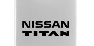 Nissan Titan Duo Leather / Chrome Key Chain Fob - Official Licensed