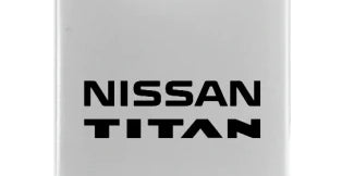 Nissan Titan Duo Leather / Chrome Key Chain Fob - Official Licensed