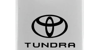 Toyota Tundra Duo Leather / Chrome Key Chain Fob - Official Licensed