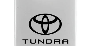 Toyota Tundra Duo Leather / Chrome Key Chain Fob - Official Licensed