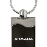 Nissan Armada Rectangular Wave Key Chain Fob - Official Licensed