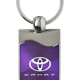 Toyota Camry Rectangular Wave Key Chain Fob - Official Licensed