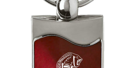 Ford Mustang Cobra Rectangular Wave Key Chain Fob - Official Licensed