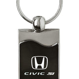 Honda Civic SI Rectangular Wave Key Chain Fob - Official Licensed