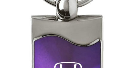 Honda Civic SI Rectangular Wave Key Chain Fob - Official Licensed