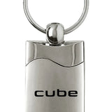 Nissan Cube Rectangular Wave Key Chain Fob - Official Licensed