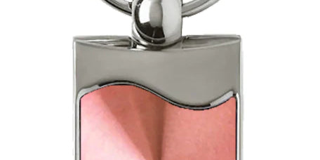 Dodge Dart Rectangular Wave Key Chain Fob - Official Licensed