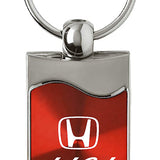 Honda Del Sol Rectangular Wave Key Chain Fob - Official Licensed