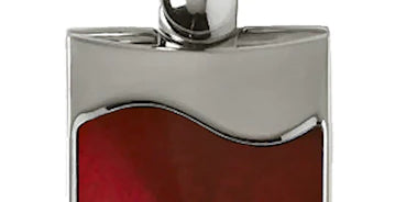 Dodge Stripe Rectangular Wave Key Chain Fob - Official Licensed