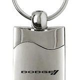 Dodge Stripe Rectangular Wave Key Chain Fob - Official Licensed