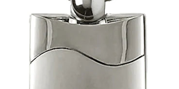 Dodge Stripe Rectangular Wave Key Chain Fob - Official Licensed