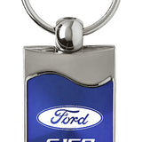 Ford F-150 Rectangular Wave Key Chain Fob - Official Licensed