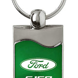 Ford F-150 Rectangular Wave Key Chain Fob - Official Licensed