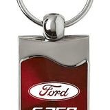 Ford F-250 Rectangular Wave Key Chain Fob - Official Licensed