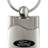 Ford Rectangular Wave Key Chain Fob - Official Licensed