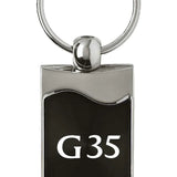 Infiniti G35 Rectangular Wave Key Chain Fob - Official Licensed