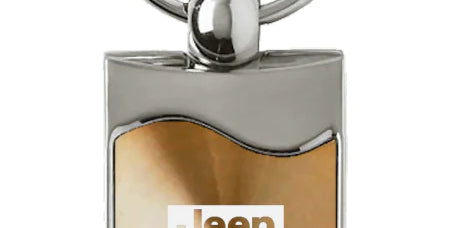 Jeep Gladiator Rectangular Wave Key Chain Fob - Official Licensed