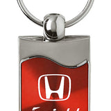 Honda Insight Rectangular Wave Key Chain Fob - Official Licensed