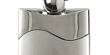 Lincoln Rectangular Wave Key Chain Fob - Official Licensed