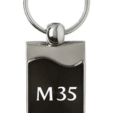 Infiniti M35 Rectangular Wave Key Chain Fob - Official Licensed