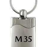 Infiniti M35 Rectangular Wave Key Chain Fob - Official Licensed