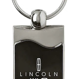 Lincoln MKS Rectangular Wave Key Chain Fob - Official Licensed