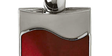 Ford Mustang Rectangular Wave Key Chain Fob - Official Licensed