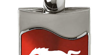 Ford Mustang 50 Years Rectangular Wave Key Chain Fob - Official Licensed