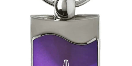 Lincoln Nautilus Rectangular Wave Key Chain Fob - Official Licensed