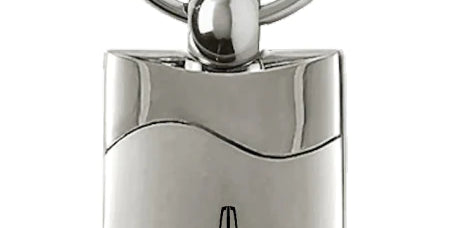 Lincoln Nautilus Rectangular Wave Key Chain Fob - Official Licensed