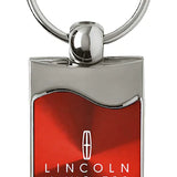 Lincoln Navigator Rectangular Wave Key Chain Fob - Official Licensed