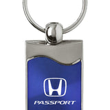 Honda Passport Rectangular Wave Key Chain Fob - Official Licensed