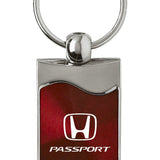 Honda Passport Rectangular Wave Key Chain Fob - Official Licensed