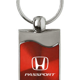 Honda Passport Rectangular Wave Key Chain Fob - Official Licensed