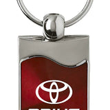 Toyota Prius Rectangular Wave Key Chain Fob - Official Licensed
