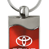 Toyota Prius Rectangular Wave Key Chain Fob - Official Licensed