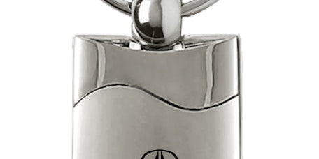 Acura RDX Rectangular Wave Key Chain Fob - Official Licensed