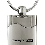 Dodge SRT-8 Rectangular Wave Key Chain Fob - Official Licensed