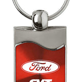 Ford SVT Rectangular Wave Key Chain Fob - Official Licensed