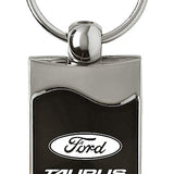 Ford Taurus Rectangular Wave Key Chain Fob - Official Licensed