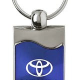 Toyota Venza Rectangular Wave Key Chain Fob - Official Licensed