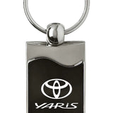 Toyota Yaris Rectangular Wave Key Chain Fob - Official Licensed