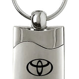Toyota Yaris Rectangular Wave Key Chain Fob - Official Licensed