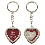 Toyota Heart Shaped Photo Key Chain Fob - Official Licensed