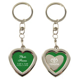 Toyota Heart Shaped Photo Key Chain Fob - Official Licensed