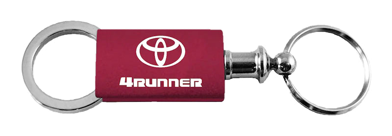 Toyota 4Runner Anodized Aluminum Valet Key Chain Fob - Official Licensed